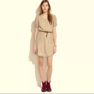 Madewell Diamond Duo Silk Dress